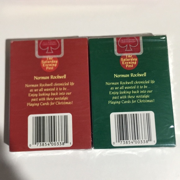 Norman Rockwell Nostalgic Playing Card Set - Picture 3 of 5